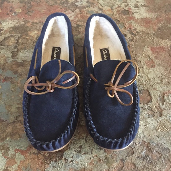 clarks slipper shoes